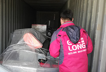 Линия лущения шпона 4feet экспортируется в Индонезию для старых клиентов