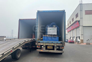 3 контейнера сушилки для твердого прессованного шпона отправлены на экспорт