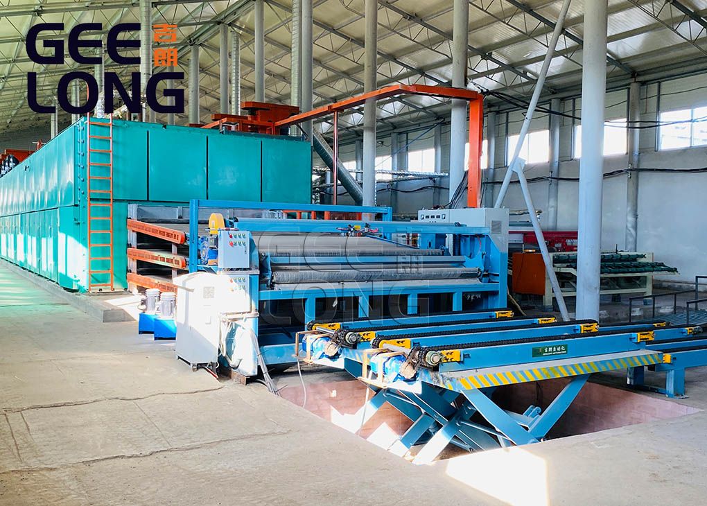 Китайская роликовая сушильная машина для шпона GEELONG MACHINERY