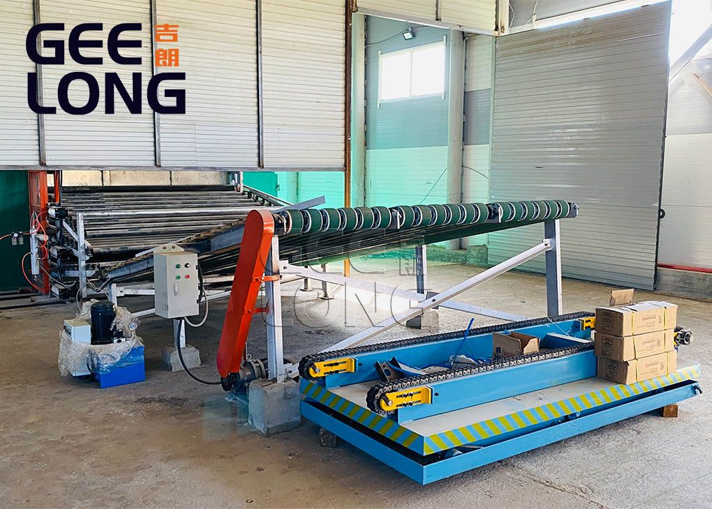 Китайская роликовая сушильная машина для шпона GEELONG MACHINERY