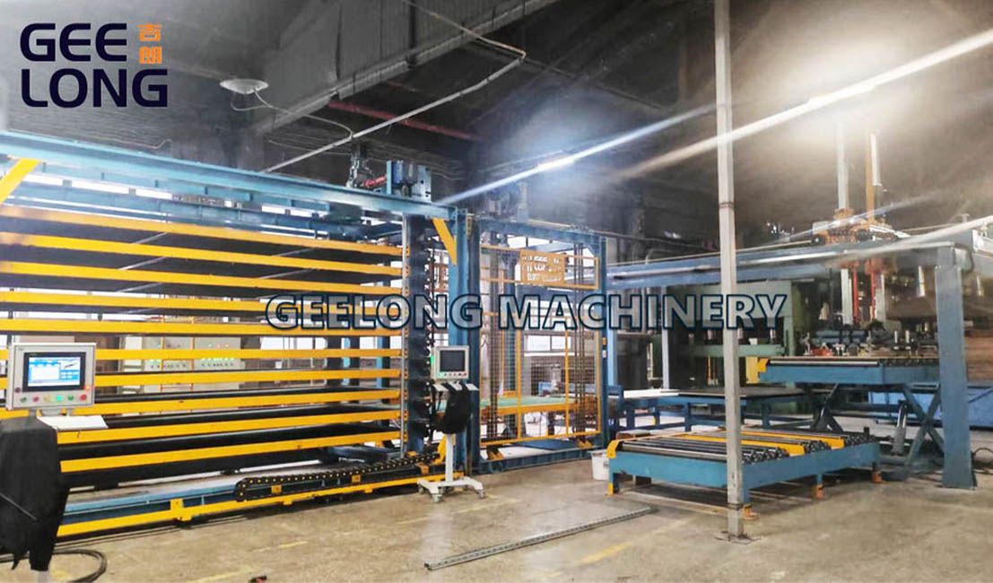 Geelong Автоматический 5x10feet пленка сталкивалась с фанерой горячего пресса машины линии Geelong Автоматический 5x10feet пленка сталкивалась с фанерой горячего пресса машины линии
