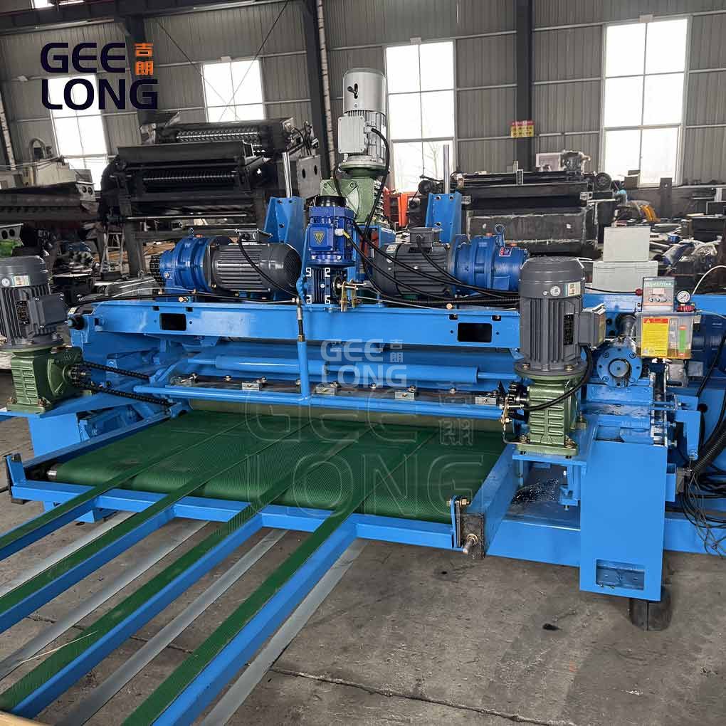 Линия отслаивания шпона на небольшом бревне, Джилонг